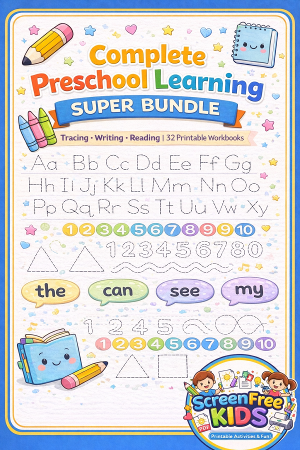 Complete Preschool Learning Bundle